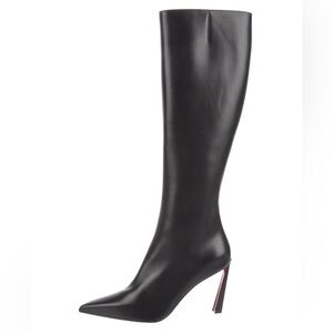 Christian Louboutin Condora Botta black leather boots Knee-High Women's Boots